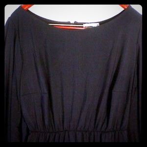 Plus size maxi batwing sleeves dress